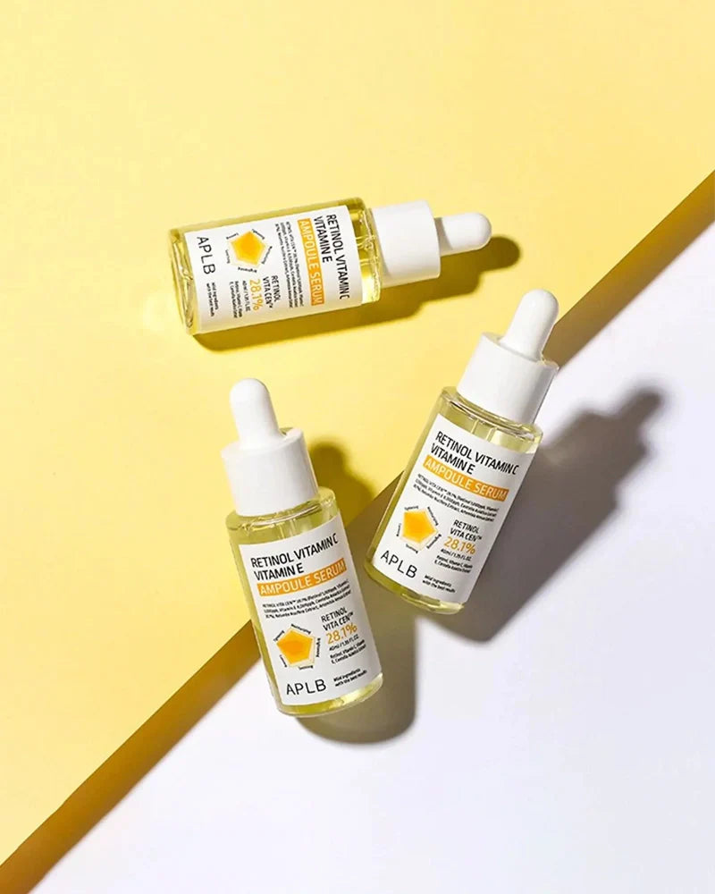 APLB Retinol Vitamin C Vitamin E Ampoule Serum