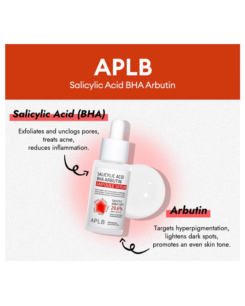 APLB Salicylic Acid BHA Arbutin Ampoule Serum