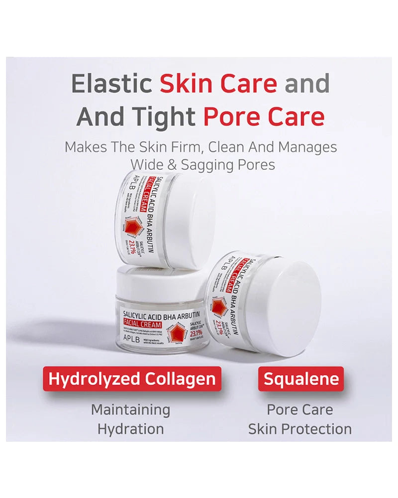 APLB Salicylic Acid BHA Arbutin Facial Cream