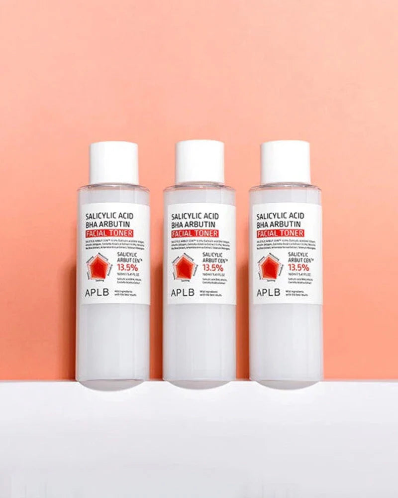 APLB Salicylic Acid BHA Arbutin Facial Toner