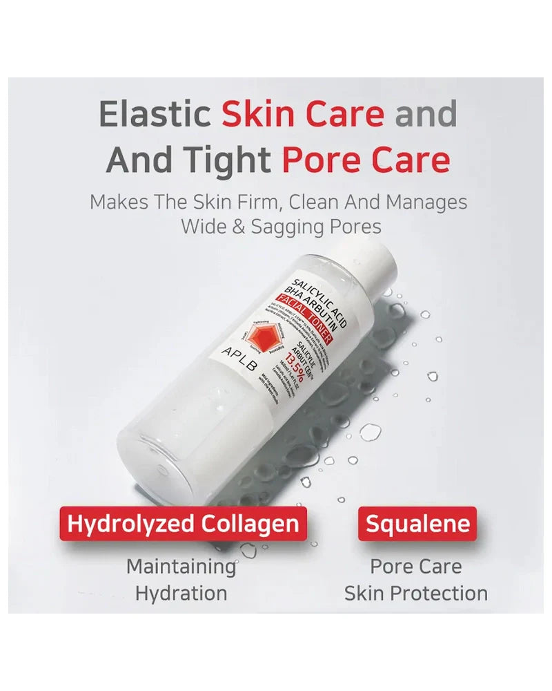 APLB Salicylic Acid BHA Arbutin Facial Toner