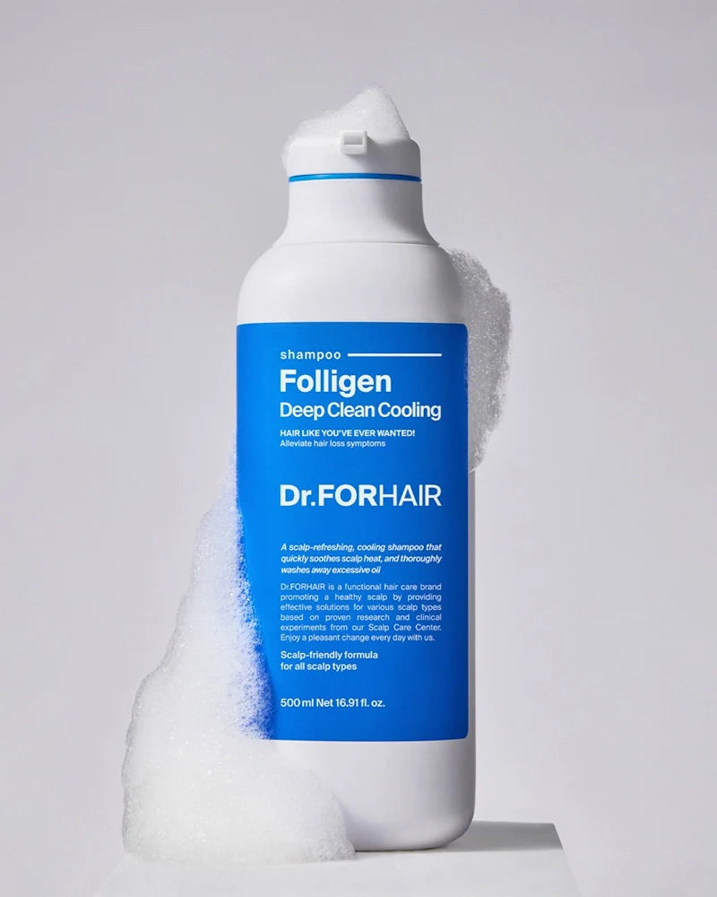 Dr. FORHAIR Folligen Deep Clean Cooling Shampoo