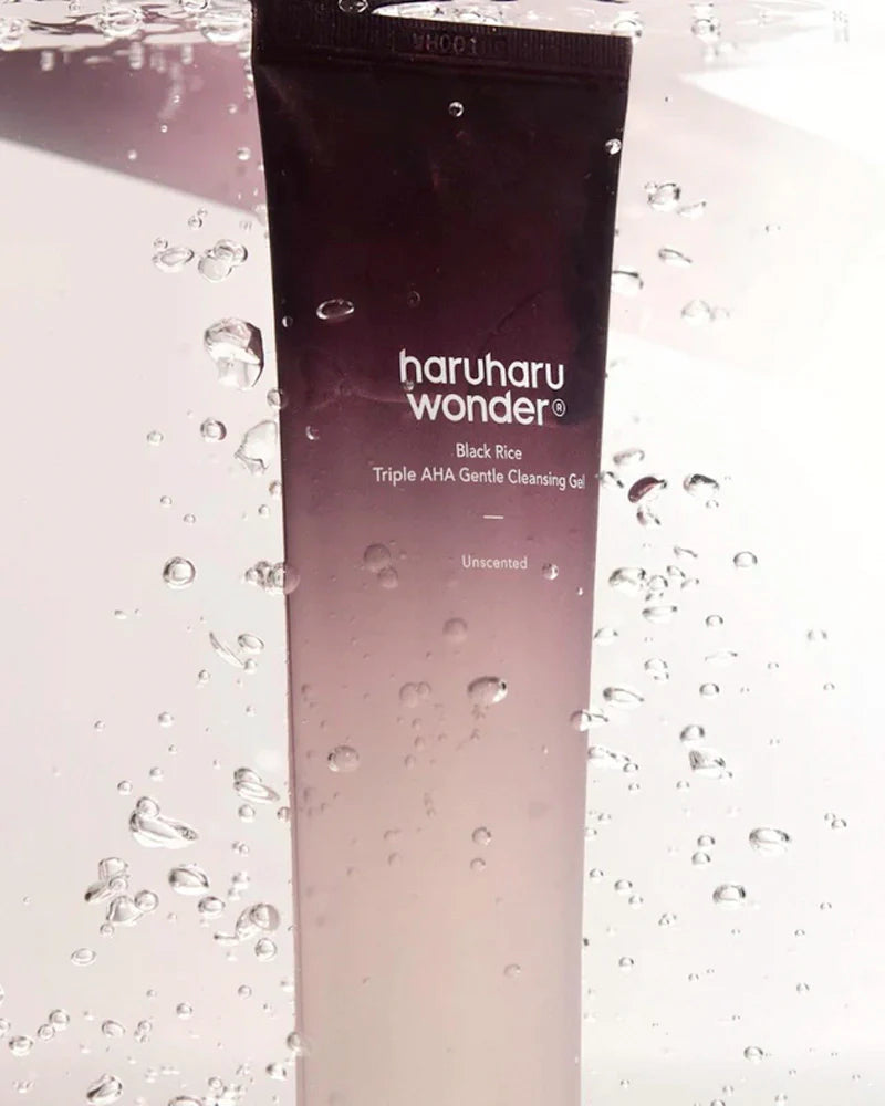 haruharu wonder Black Rice Triple AHA Gentle Cleansing Gel