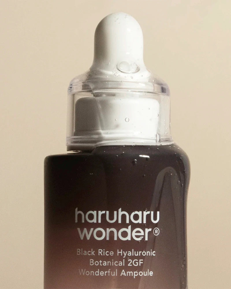 haruharu wonder Black Rice Hyaluronic Botanical 2GF Wonderful Ampoule