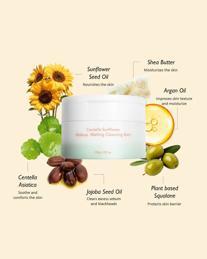 haruharu wonder Centella Sunflower Makeup-Melting Cleansing Balm