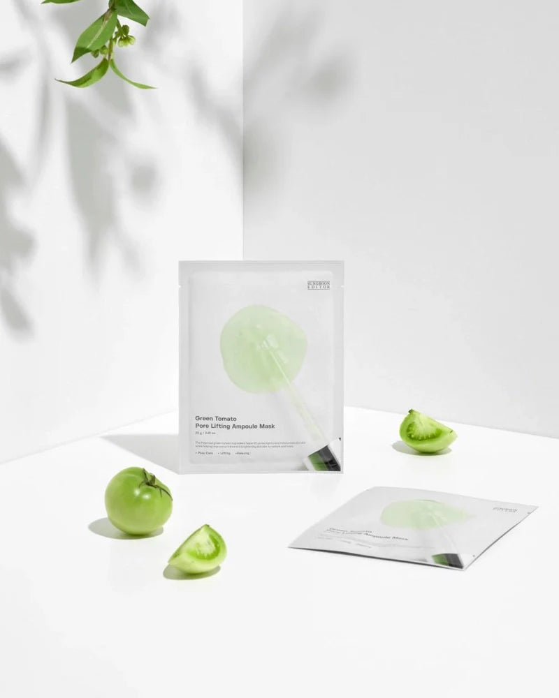 Sungboon Editor Green Tomato Pore Lifting Ampoule Mask