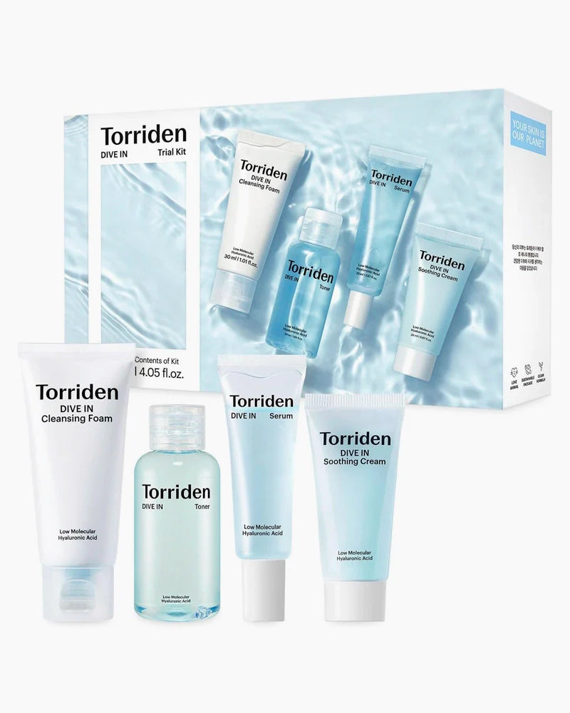 Torriden DIVE-IN Skincare Trial Kit